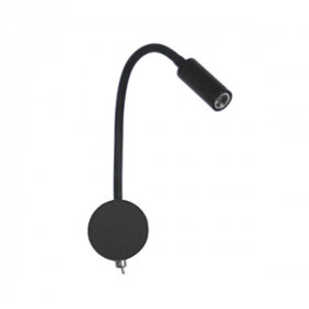 Σποτ Επίτοιχο LED 3W 3000K Μαύρο Star1 42-200037 G.K.