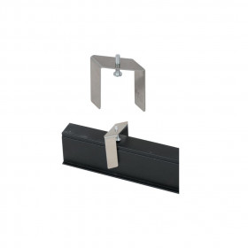 Στήριγμα Ράγας Μαγνητικής Trimless Ασημί 43-000710 G.K.