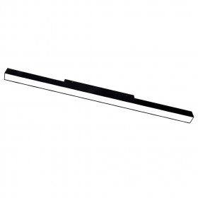 Γραμμικό Φωτιστικό Ράγας LED 18W 3000k Μαγνητικό Μαύρο Flexo1 43-000723 G.K.