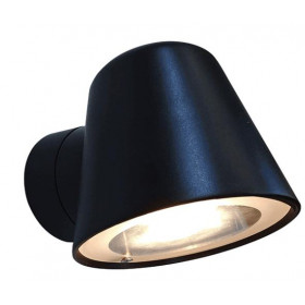 Σποτ Επίτοιχo GU10 Μαύρο Bat 43-700367 G.K.