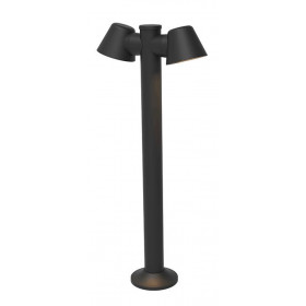 Φωτιστικό Κολώνα GU10 Μαύρο Bat 43-700369 G.K.