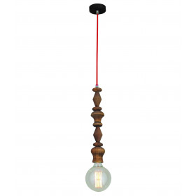 Φωτιστικό Μονόφωτο E27 Ξύλο Melody Aged 77-2723 HOME LIGHTING