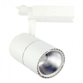 Φωτιστικό Σπότ Ράγας LED 30W 4000k 1 Φάσης Λευκό 2.104.001 SPACE LIGHTS
