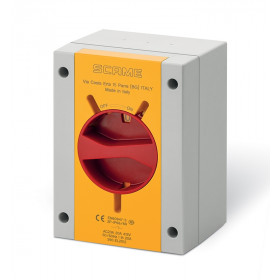 Διακόπτης Φορτίου Επίτοιχος 3P 20A IP66 Emergency Isolators-TP SCAME