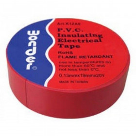 Μονωτική Ταινία 19mmX20y Κόκκινη WONDER