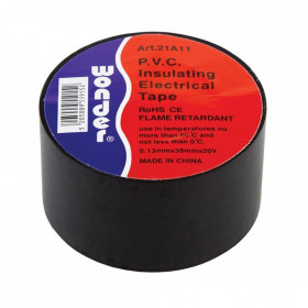 Μονωτική Ταινία 38mmX20y Μαύρη WONDER