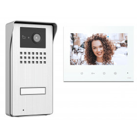 KIT Θυροτηλεόρασης 1 Διαμερίσματος Με Οθόνη 7'' 047113 CTC