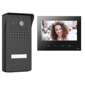 KIT Θυροτηλεόρασης 1 Διαμερίσματος Με Οθόνη 7'' 047180 CTC