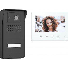 KIT Θυροτηλεόρασης 1 Διαμερίσματος Με Οθόνη 7'' 047183 CTC