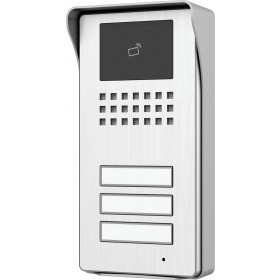 Mπουτονιέρα Θυροτηλεφώνου Ασημί KVN-3 468031 CTC