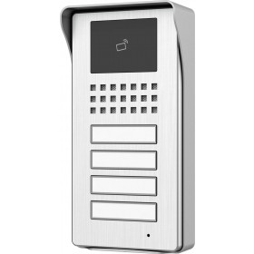 Mπουτονιέρα Θυροτηλεφώνου Ασημί KVN-4 468041 CTC