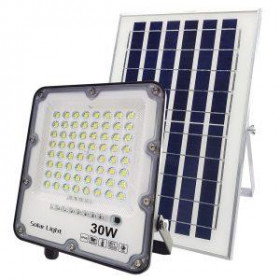 Ηλιακό Φωτιστικό LED 30W 6500K Μαύρο 08.6003.4 COM
