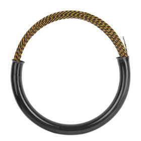 Ατσαλίνα Πολυεστέρα 40 Μέτρα 7mm Με Αποσπώμενα Άκρα 24.02.740 COM