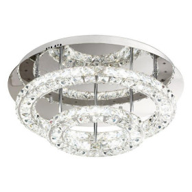 Πλαφονιέρα LED 30.5W 3000k Χρώμιο Και Διάφανο Toneria 39003 EGLO