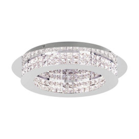 Πλαφονιέρα LED 31.5W 3000k Χρώμιο Και Κρύσταλλο Principe 39401 EGLO