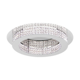 Πλαφονιέρα LED 44.1W 3000k Χρώμιο Και Κρύσταλλο Principe 39402 EGLO