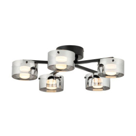 Φωτιστικό LED 10.5W 3000k Μαύρο Και Διάφανο Copillos 39874 EGLO