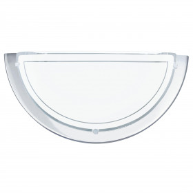 Απλίκα E27 Λευκό Καί Χρώμιο Planet 1 83156 EGLO