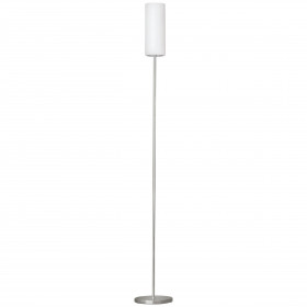 Φωτιστικό Δαπέδου E27 Νίκελ Και Λευκό Troy 3 85982 EGLO