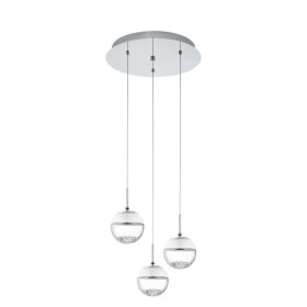 Φωτιστικό LED 15W Χρώμιο Και Διάφανο Montefio 1 93709 EGLO