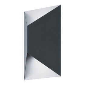 Απλίκα LED 5W 3000k Ανθρακί Και Λευκό Predazzo 93994 EGLO