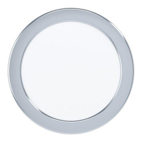 Πάνελ LED Χωνευτό 11W 3000k Στρογγυλό Χρώμιο Fueva5 99205 EGLO