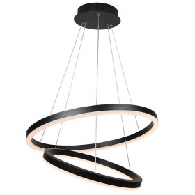 Φωτιστικό LED 60W 3000k Μαύρο 1616 ZAMBELIS