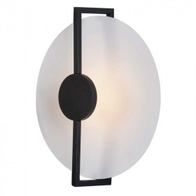 Απλίκα LED 13W 3000k Λευκό Και Μαύρο 1910 ZAMBELIS