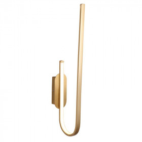 Απλίκα LED 18W 3000k Χρυσό 1935 ZAMBELIS