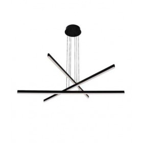 Φωτιστικό LED 48W 3000k Μαύρο 1947 ZAMBELIS