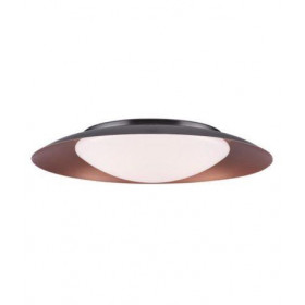 Πλαφονιέρα LED 28W 3000k Μαύρο Και Χαλκός 1959 ZAMBELIS