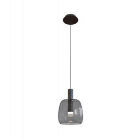 Φωτιστικό LED 5W 3000k Μαύρο Και Φυμέ 1967 ZAMBELIS