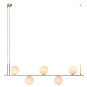 Φωτιστικό Πεντάφωτο Μέταλλο E14 Χρυσό 1998 ZAMBELIS