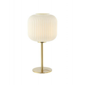 Πορτατίφ E27 Ορείχαλκος Και Λευκό 20252 ZAMBELIS