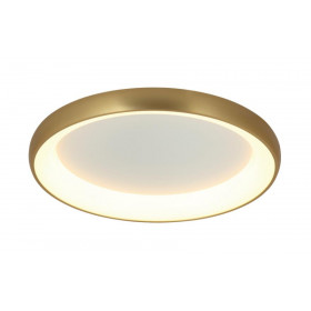 Πλαφονιέρα LED 50W 3000k Χρυσό 2050 ZAMBELIS