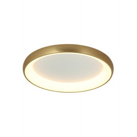 Πλαφονιέρα LED 60W 3000k Χρυσό 2058 ZAMBELIS