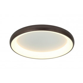 Πλαφονιέρα LED 60W 3000k Καφέ 2059 ZAMBELIS