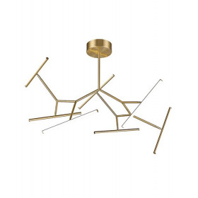 Φωτιστικό LED 68W 3000k Χρυσό 2073 ZAMBELIS