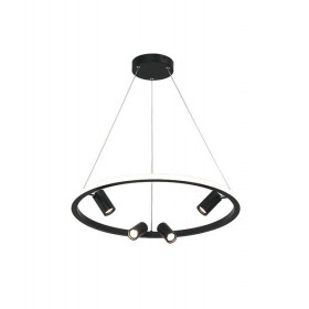 Φωτιστικό LED 47W 3000k Μαύρο 22012 ZAMBELIS