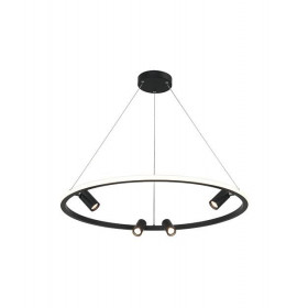 Φωτιστικό LED 59W 3000k Μαύρο 22013 ZAMBELIS