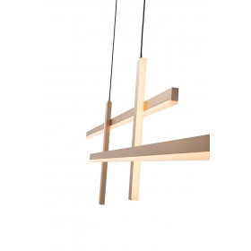 Φωτιστικό LED 47W 3000k Χρυσό Και Μαύρο 22022 ZAMBELIS