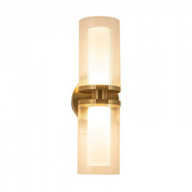 Απλίκα LED 12W 3000k Χρυσό Και Διάφανο 23016 ZAMBELIS