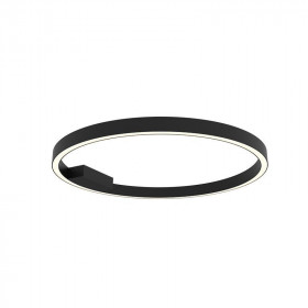 Πλαφονιέρα LED 37W 3000k Μαύρο 23025 ZAMBELIS