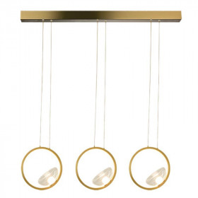 Φωτιστικό LED 21W 3000k Χρυσό 23029 ZAMBELIS