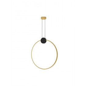 Φωτιστικό LED 24W 3000k Μαύρο Και Χρυσό 23094 ZAMBELIS