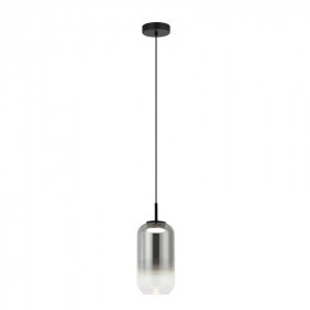 Φωτιστικό LED 12W 3000k Μαύρο Και Φυμέ 23217 ZAMBELIS