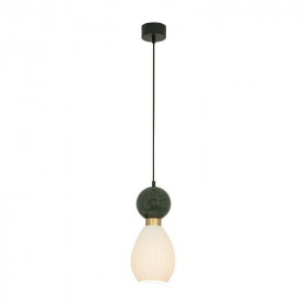 Φωτιστικό Μονόφωτο E14 Πράσινο Και Χρυσό 23237 ZAMBELIS