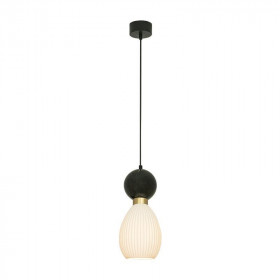 Φωτιστικό Μονόφωτο E14 Μαύρο Και Χρυσό 23239 ZAMBELIS