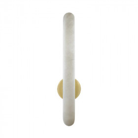 Απλίκα LED 15W 3000k Ορείχαλκος Και Λευκό 2547 ZAMBELIS