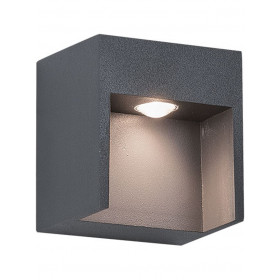 Απλίκα LED 3W 3000K Γραφίτης E111 ZAMBELIS